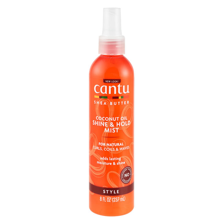 Cantu Rehydrating, Smoothing & Holding Hair Mist with Coconut Oil - sulfates free, phthalates free, silicones free