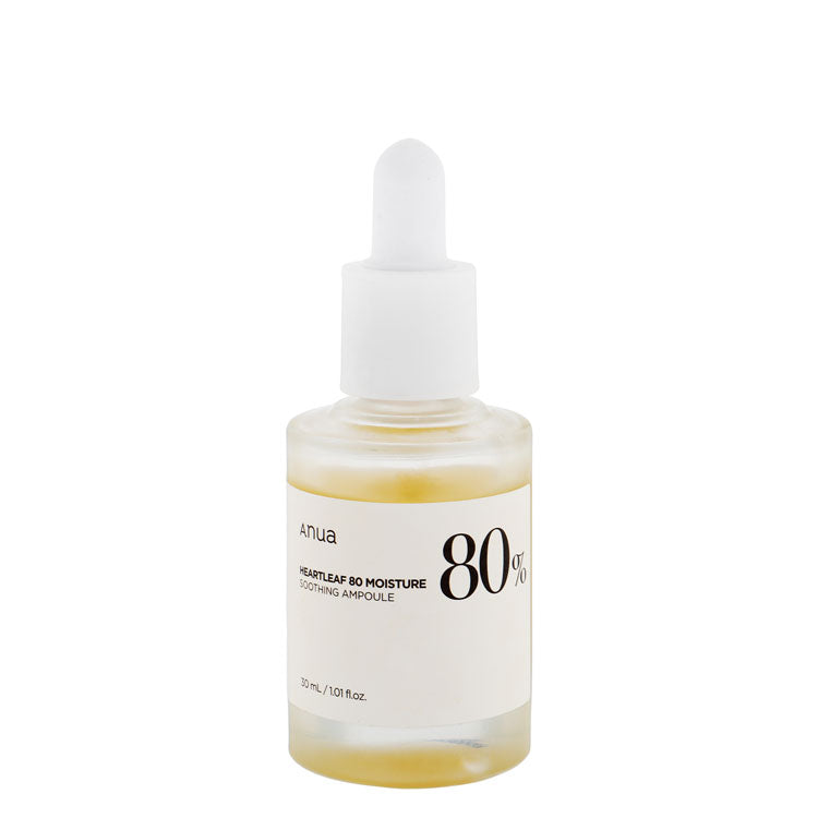 Anua Heartleaf 80% Moisturizing & Soothing Facial Serum Ampoule