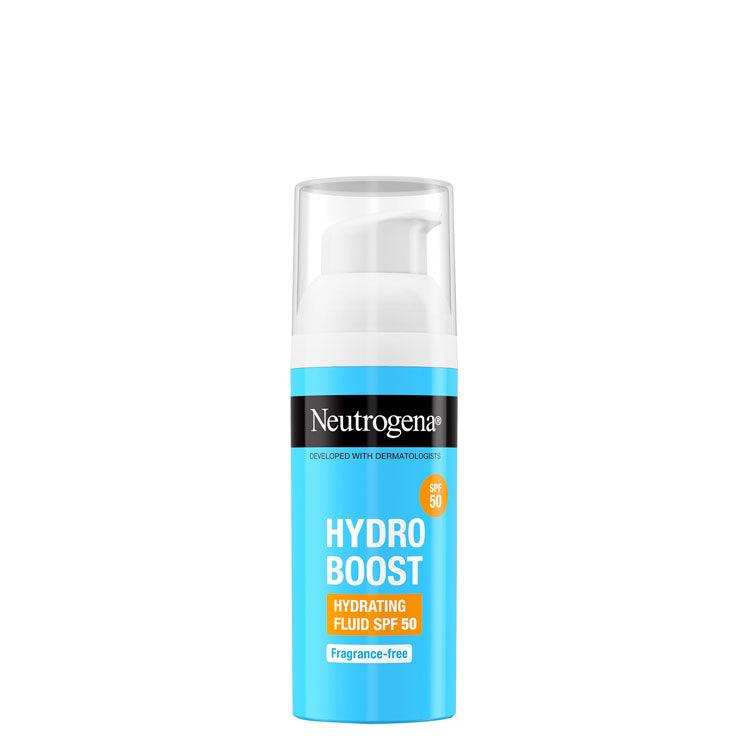 Neutrogena Hydro Boost سائل مرطب بمعامل حماية من الشمس SPF50 - خالٍ من العطر