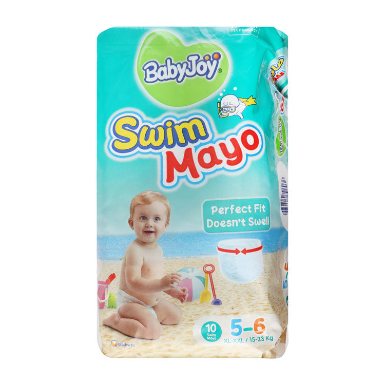 Baby Joy Swim Mayo XL to 2XL Diapers Size 5-6 (15-23kg)