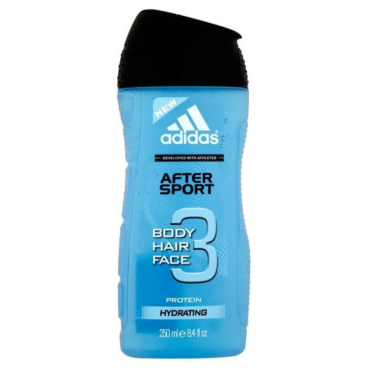 Adidas After Sport Body, Hair & Face Showel Gel Protein Hydrating