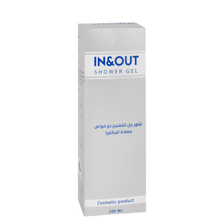 In & Out Antibacterial Whitening Shower Gel