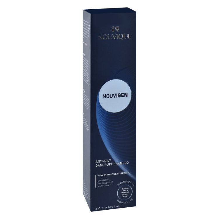 Nouvique Nouvigen Cleansing, Soothing & Anti-Dandruff Shampoo for Oily & Dandruff-Prone Hair - sulfate free, parabens free