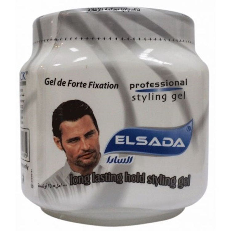 جل تصفيف الشعر الاحترافي السادة رمادي