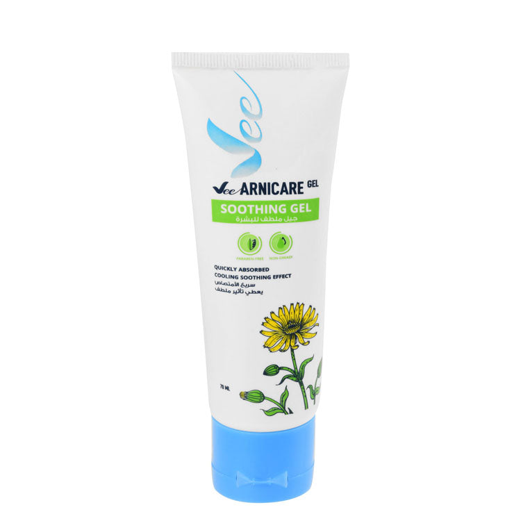 Vee Arnicare Non-Greasy Cooling & Soothing Gel - parabens free