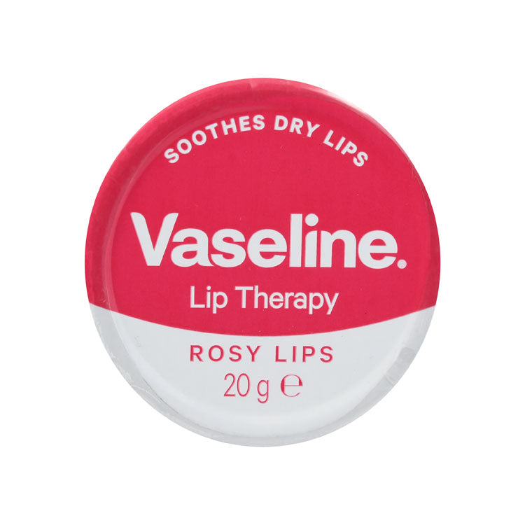 Vaseline Lip Therapy Petroleum Jelly Lip Balm with Rose & Almond Oil