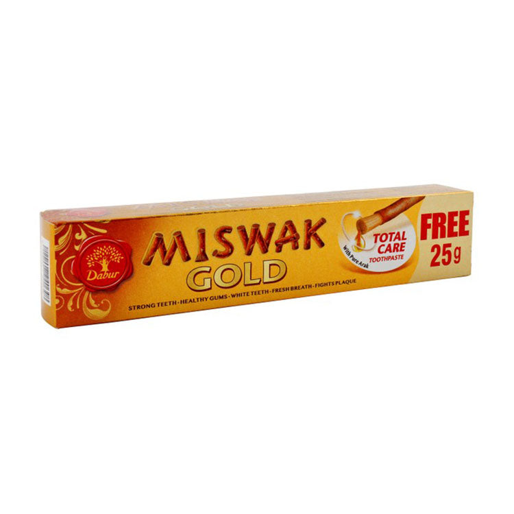 Dabur Miswak Gold Total Care Toothpaste with Pure Arak