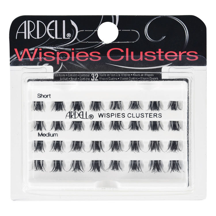Ardell Wispies Clusters Short & Medium Individual Lashes Black