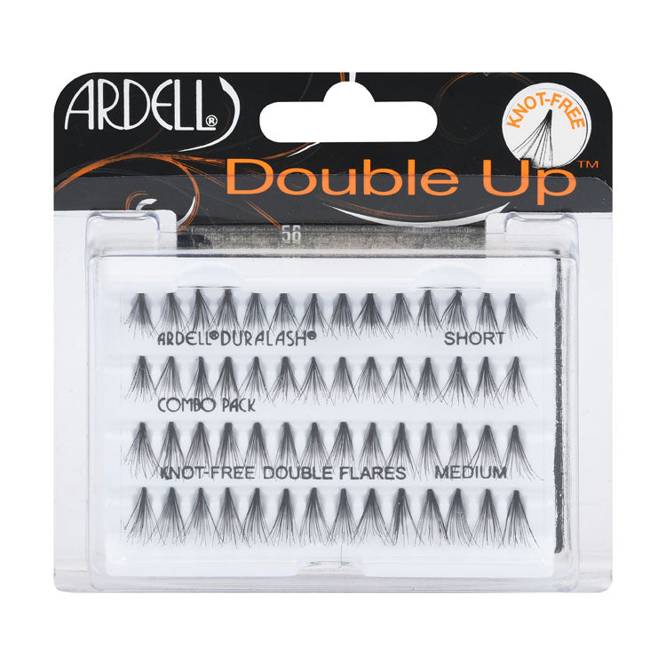 Ardell Double Up Assorted Knot Free Double Flare Lashes Black