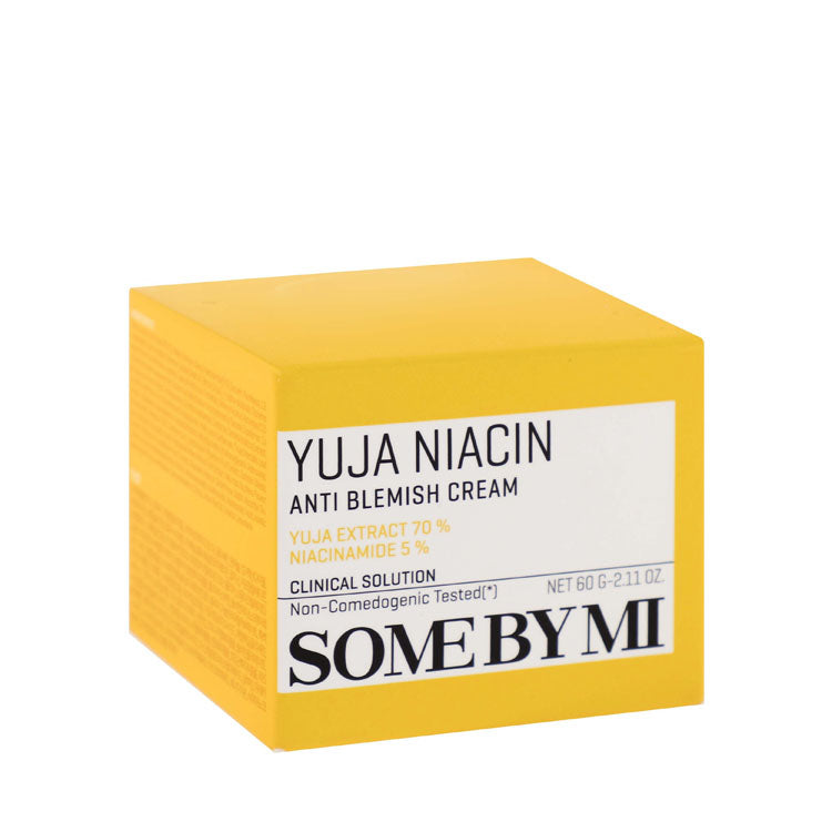 Some By Mi Yuja Niacin Anti-Blemish Face Cream with Yuja Extract & Niacinamide - non comedogenic