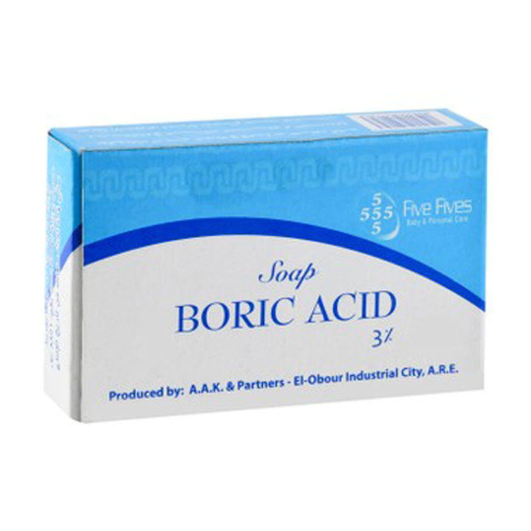 Five Fives Soap Bar with Boric Acid 1 pcs