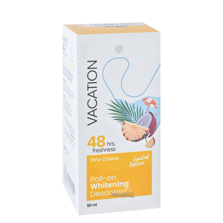 Vacation Limited Edition 48H Freshening & Whitening Roll-On Deodorant Pina Colada Scent