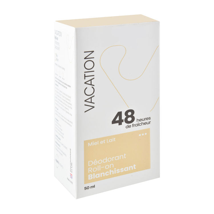 Vacation 48H Freshening & Whitening Roll-On Deodorant Honey & Milk Scent