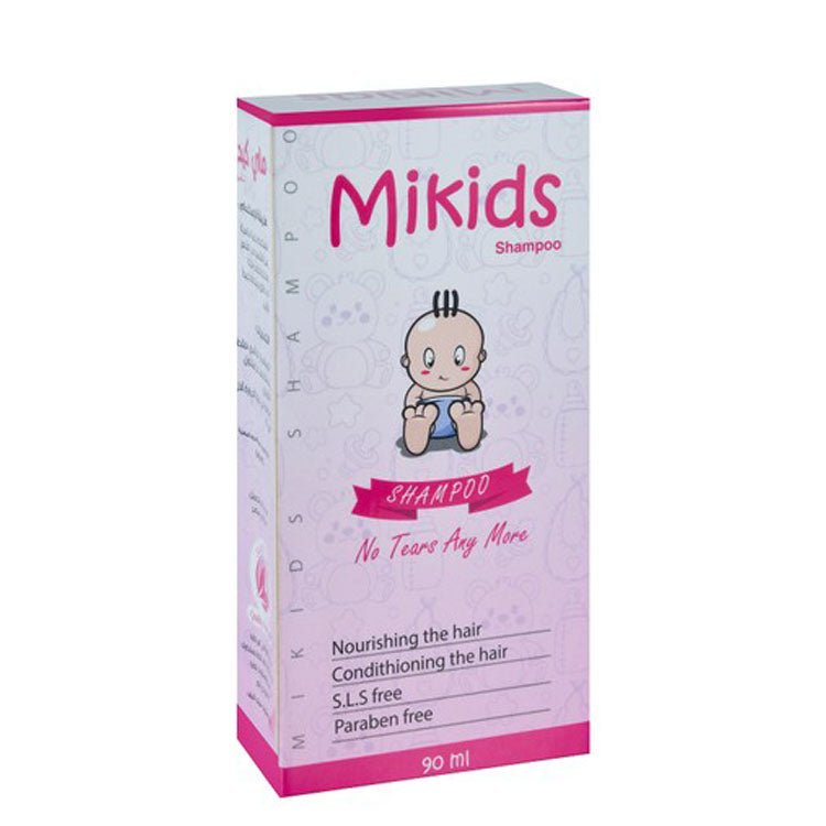 Mikids Nourishing & Conditioning Shampoo - SLS free, parabens free 90 ml