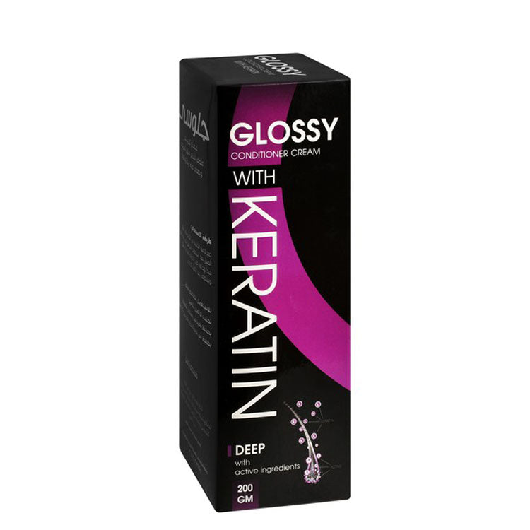 Glossy Conditioner Cream with Keratin 200 gr