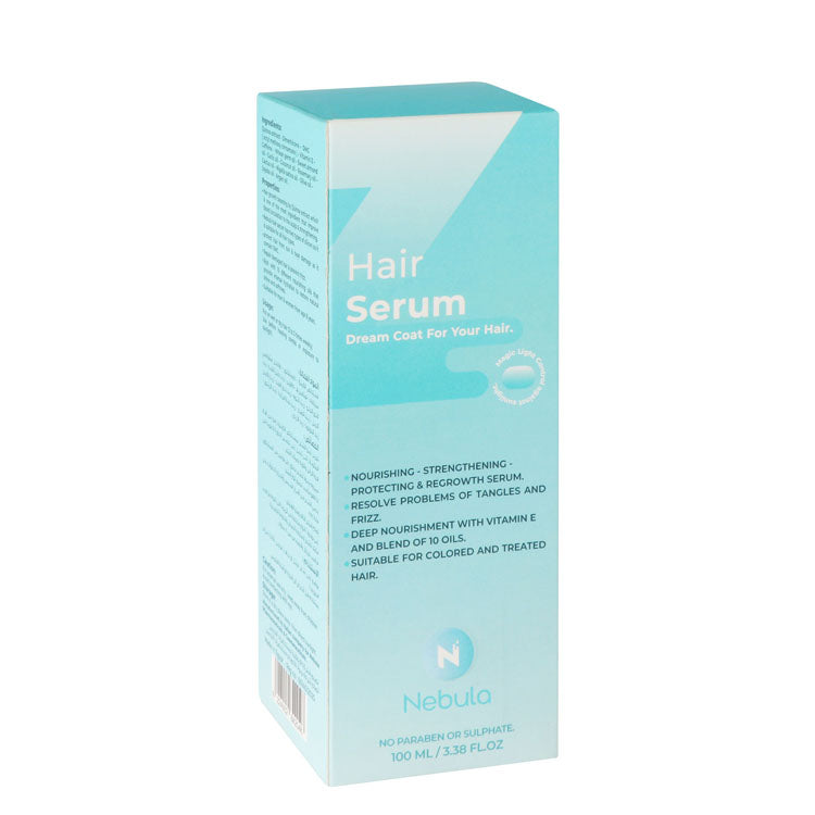 Nebula Nourishing, Strengthening & Protecting Serum with Vitamin E & Oils for Colored & Treated Hair - parabens free, sulfate free