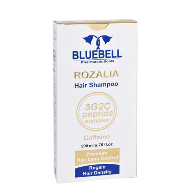 Bluebell Rozalia Anti-Hair Loss Shampoo with Caffeine & Peptide Complex 200 ml