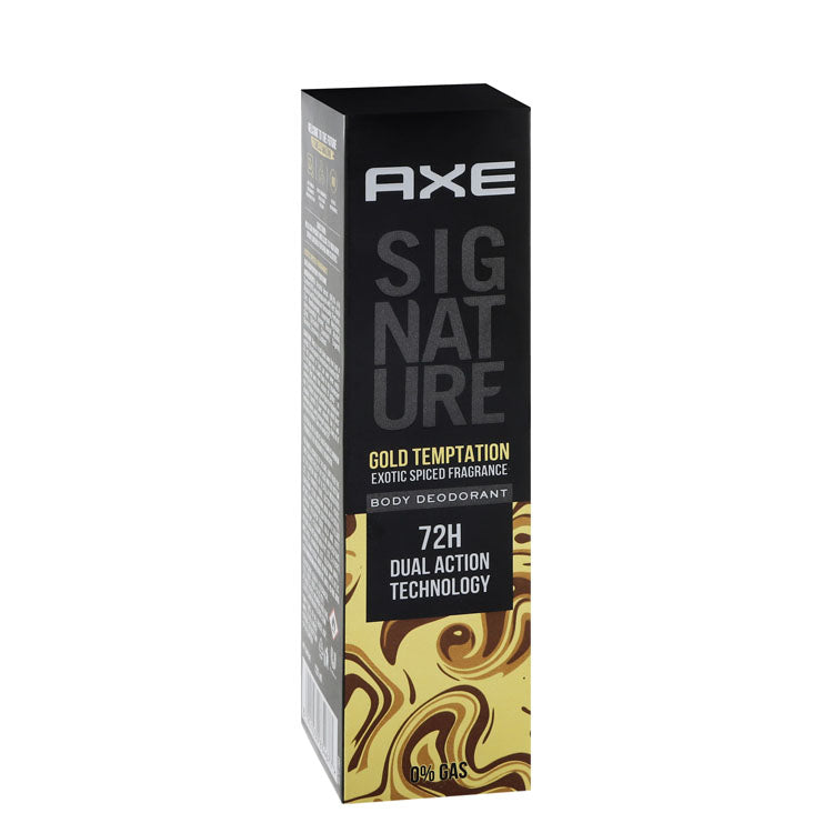 Axe Signature 72H Deodorant Spray Gold Temptation Scent for Men
