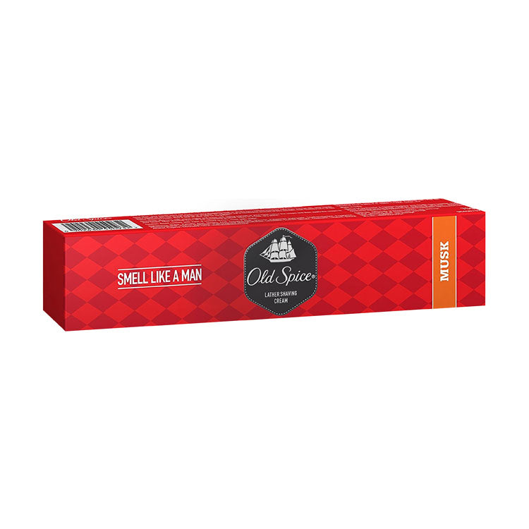 Old Spice Lather Shaving Cream Smell Like A Man Musk