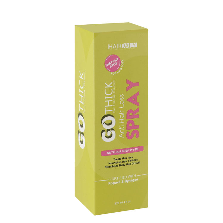 Hair Daily Go Thick Nourishing, Stimulating & Anti-Hair Loss Spray with Kopexil & Dynagen - paraben free, alcohol free, silicone free