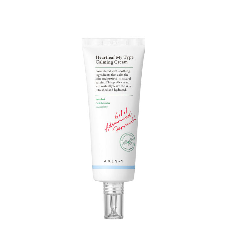 Axis-Y My Type Calming Face Cream with Guaiazulene, Heartleaf & Centella Asiatica Extracts - vegan