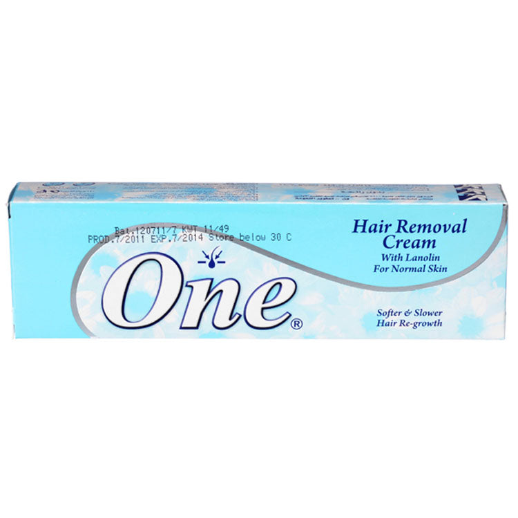 One Hair Removal Cream with Lanolin for Normal Skin