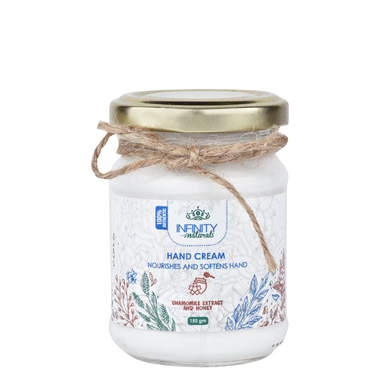 Infinity Naturals كريم اليدين المغذي والمنعم بخلاصة البابونج والعسل - خالٍ من البارابين، خالٍ من السيليكون، خالٍ من العطر