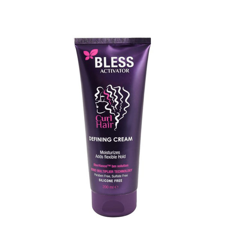 Bless Activator Curl Defining & Moisturizing Hair Cream Flexible Hold - parabens free, sulfate free, silicone free 200 ml