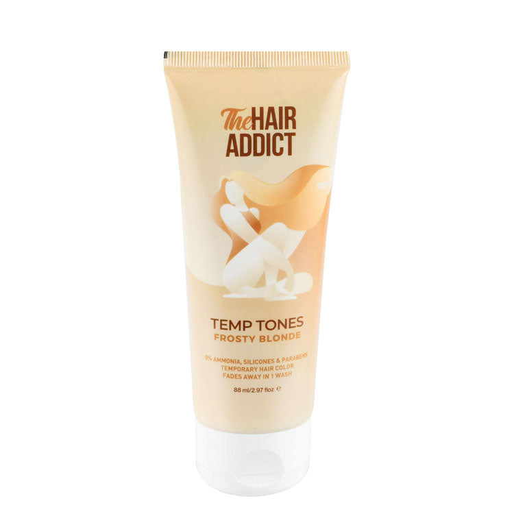 The Hair Addict Temp Tones Temporary Hair Color Frosty Blonde - ammonia free, silicones free, parabens free