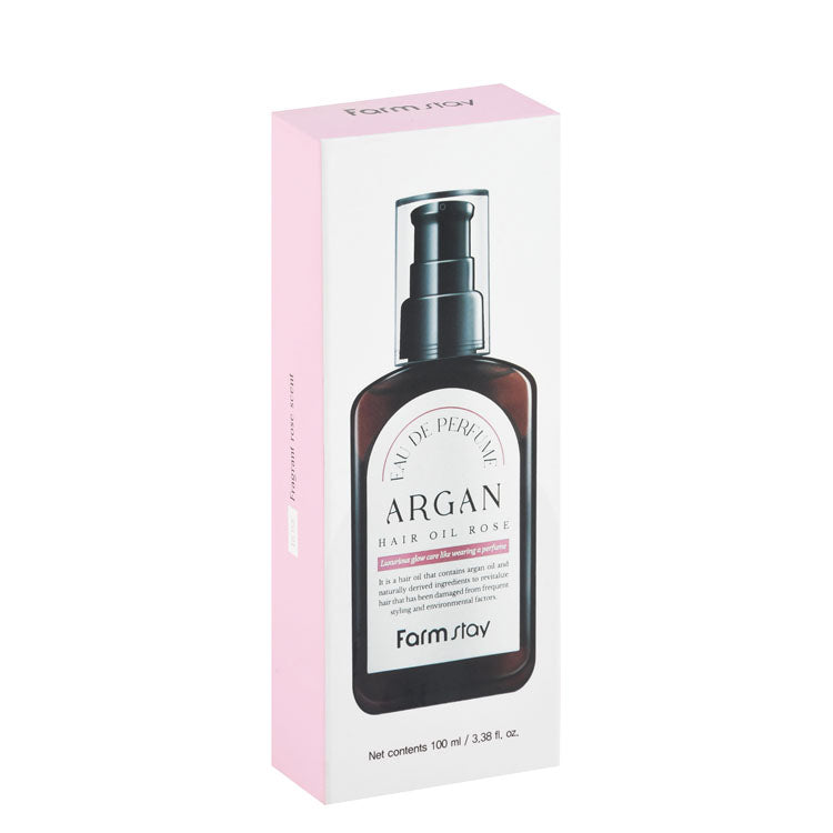 Farm Stay Argan Hair Oil Rose Scent