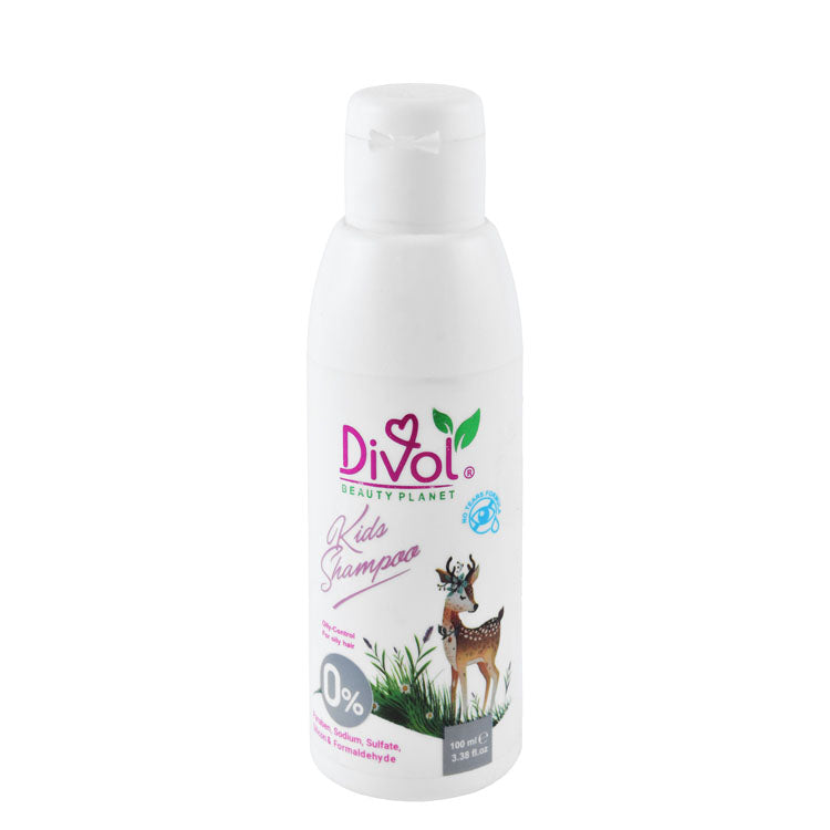 Divol Oil Control Kids Shampoo - parabens free, sodium free, sulfate free