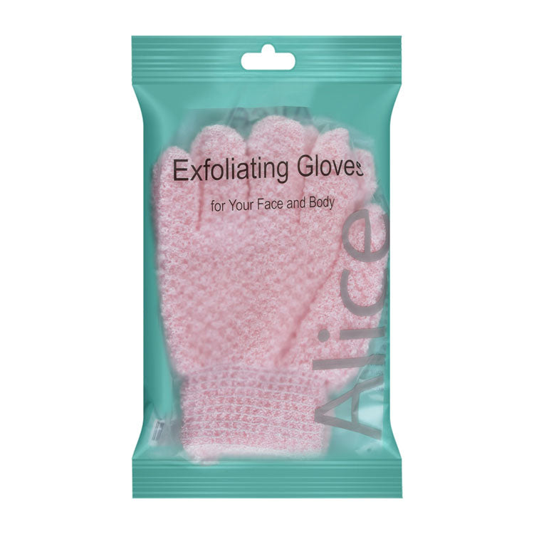 Alice Pink Exfoliating Bath Glove