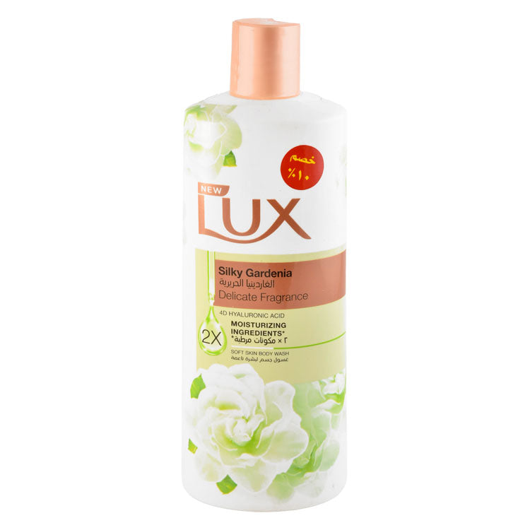 Lux Delicate Fragrance Moisturizing Body Wash Silky Gardenia Scent with Hyaluronic Acid (10% Off)