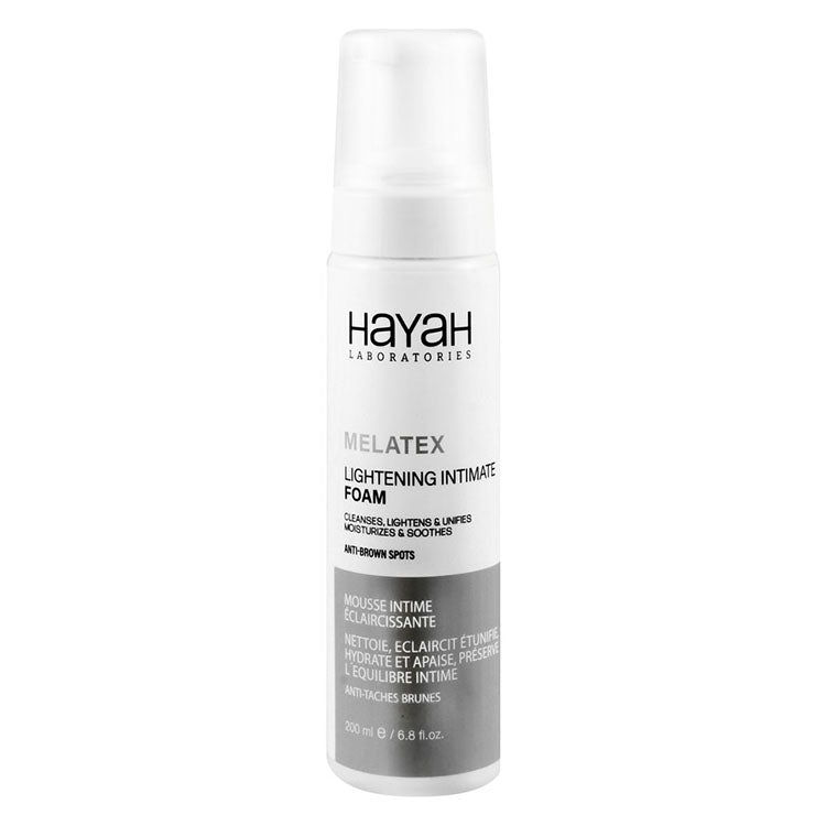 Hayah Melatex Lightening, Moisturizing & Soothing Foaming Intimate Cleanser