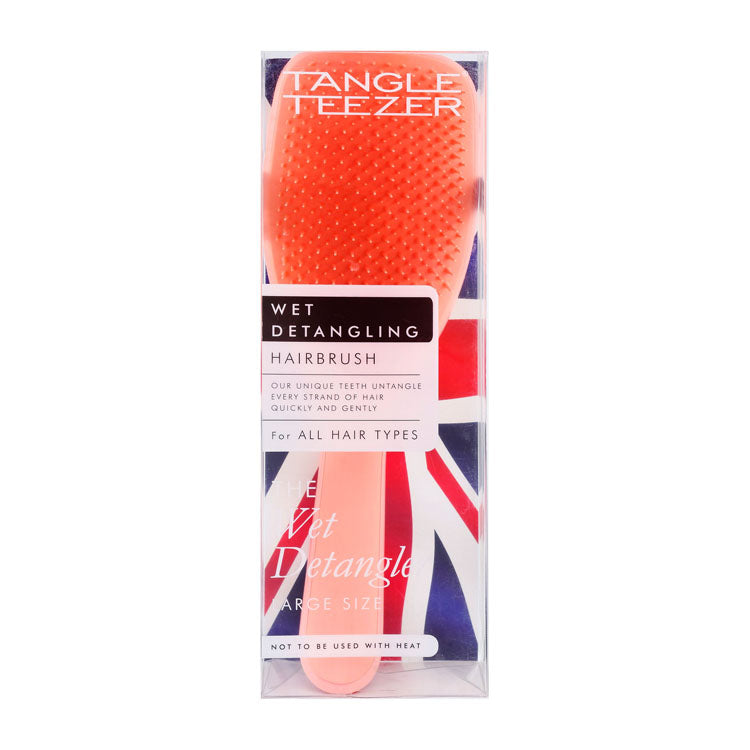 Tangle Teezer Large Orange Wet Detangling Hairbrush for All Hair Types