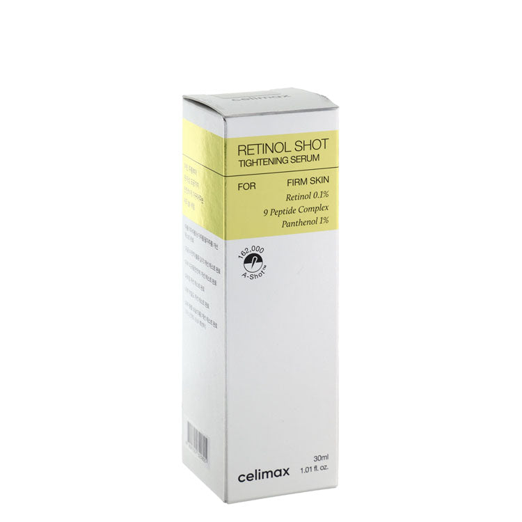 Celimax Tightening & Firming Facial Serum Shot with Retinol, Peptide Complex & Panthenol