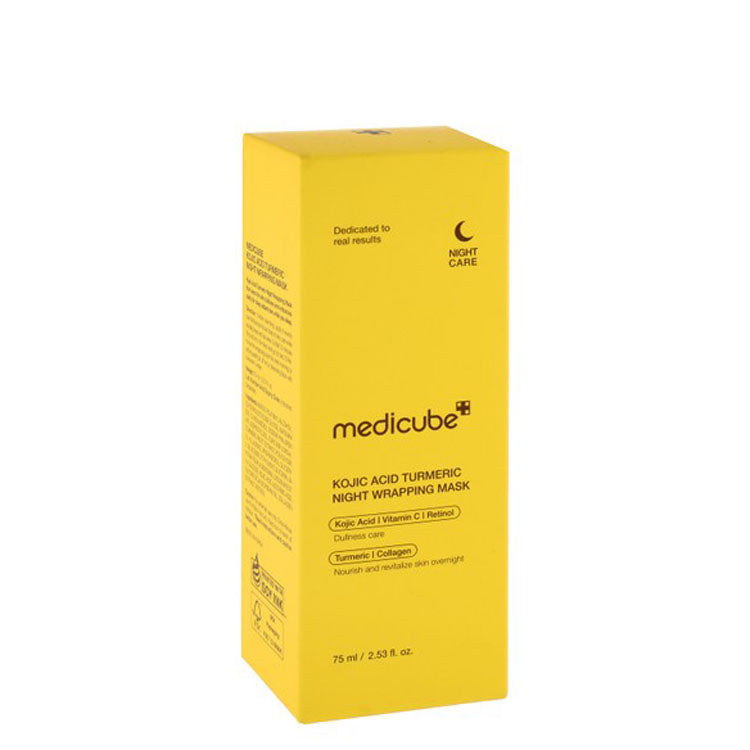 medicube Nourishing & Revitalizing Wrapping Facial Night Mask with Kojic Acid, Turmeric & Vitamin C 75 ml