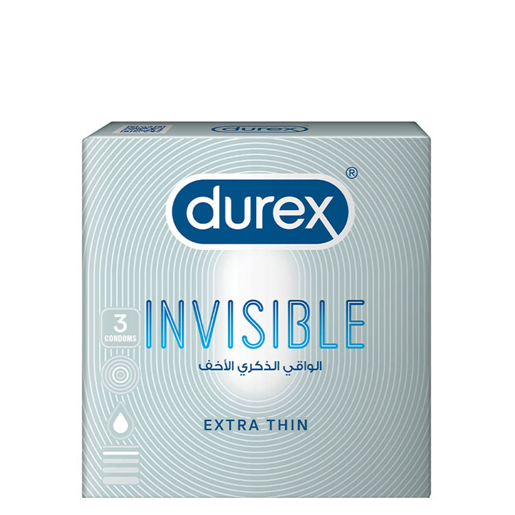 Durex Invisible Extra Thin Condoms