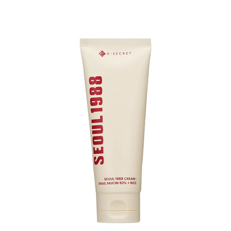 K-Secret Seoul 1988 93% Snail Mucin Face Cream with Rice Extract 100 ml