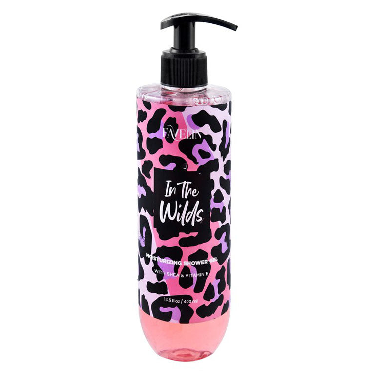 Favelin In The Wilds Moisturizing Shower Gel with Shea & Vitamin E - parabens free, animal testing free 400 ml