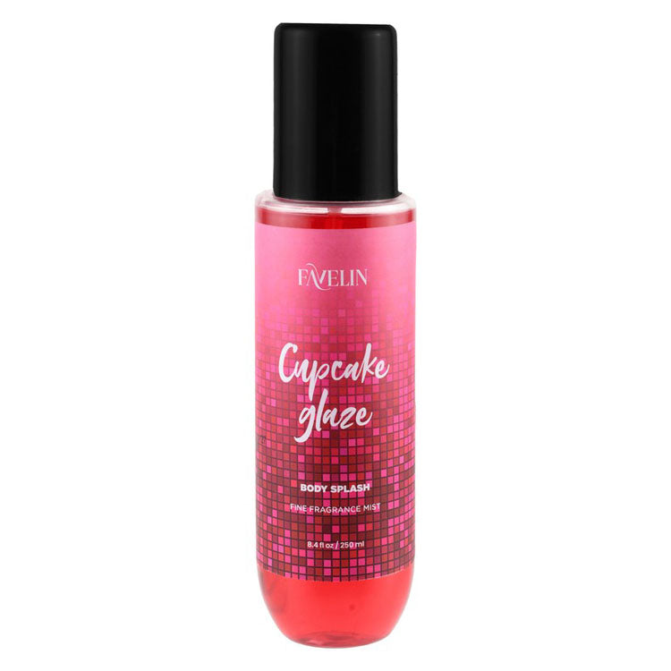 Favelin Cupcake Glaze Body Splash - animal testing free, parabens free 250 ml