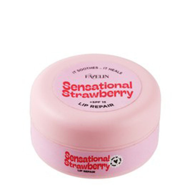 Favelin Soothing, Repairing & Healing Lip Balm Sensational Strawberry Flavor SPF15 20 ml