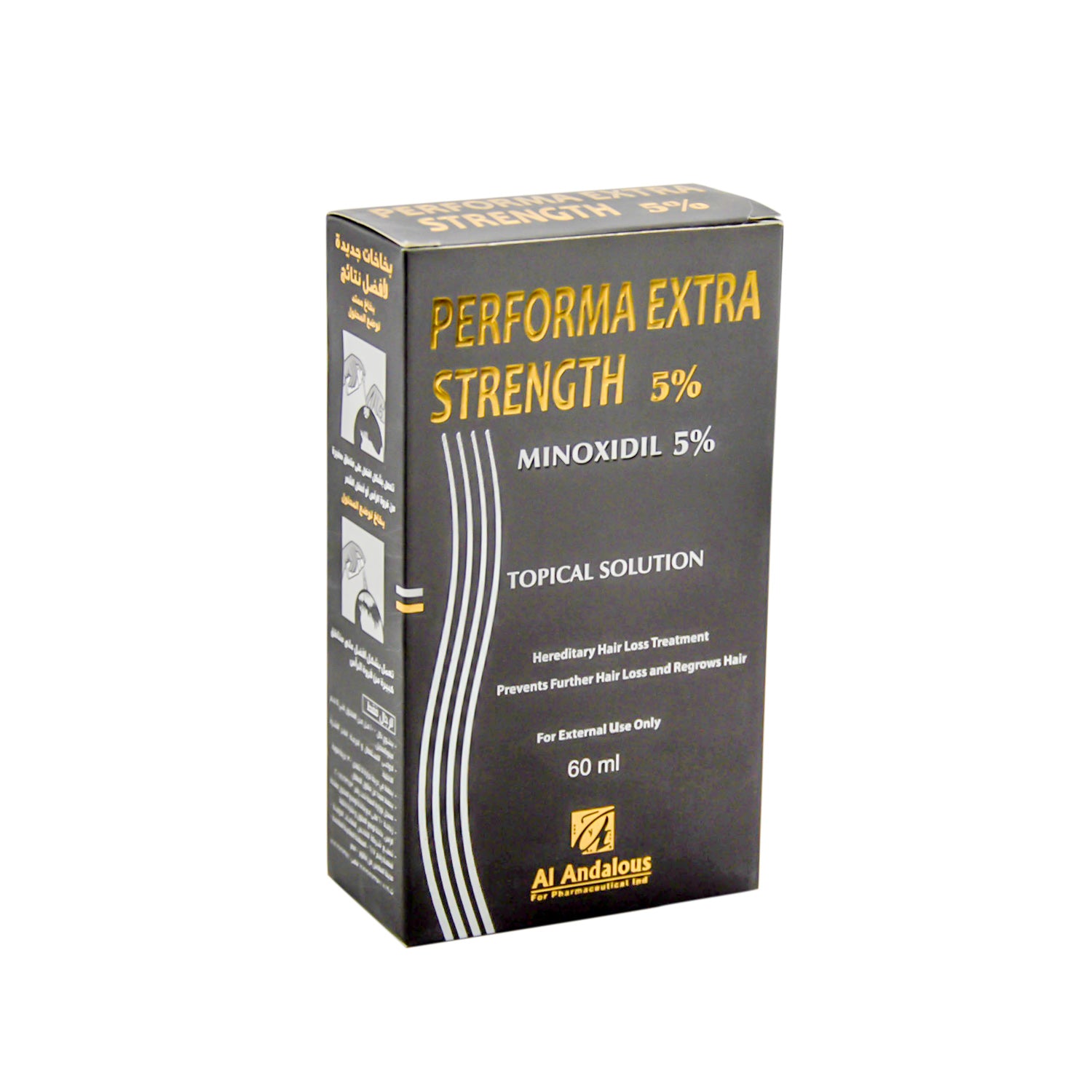 Performa Extra Strength 5% Minoxidil Topical Hair Loss Treatment Spray for Men
