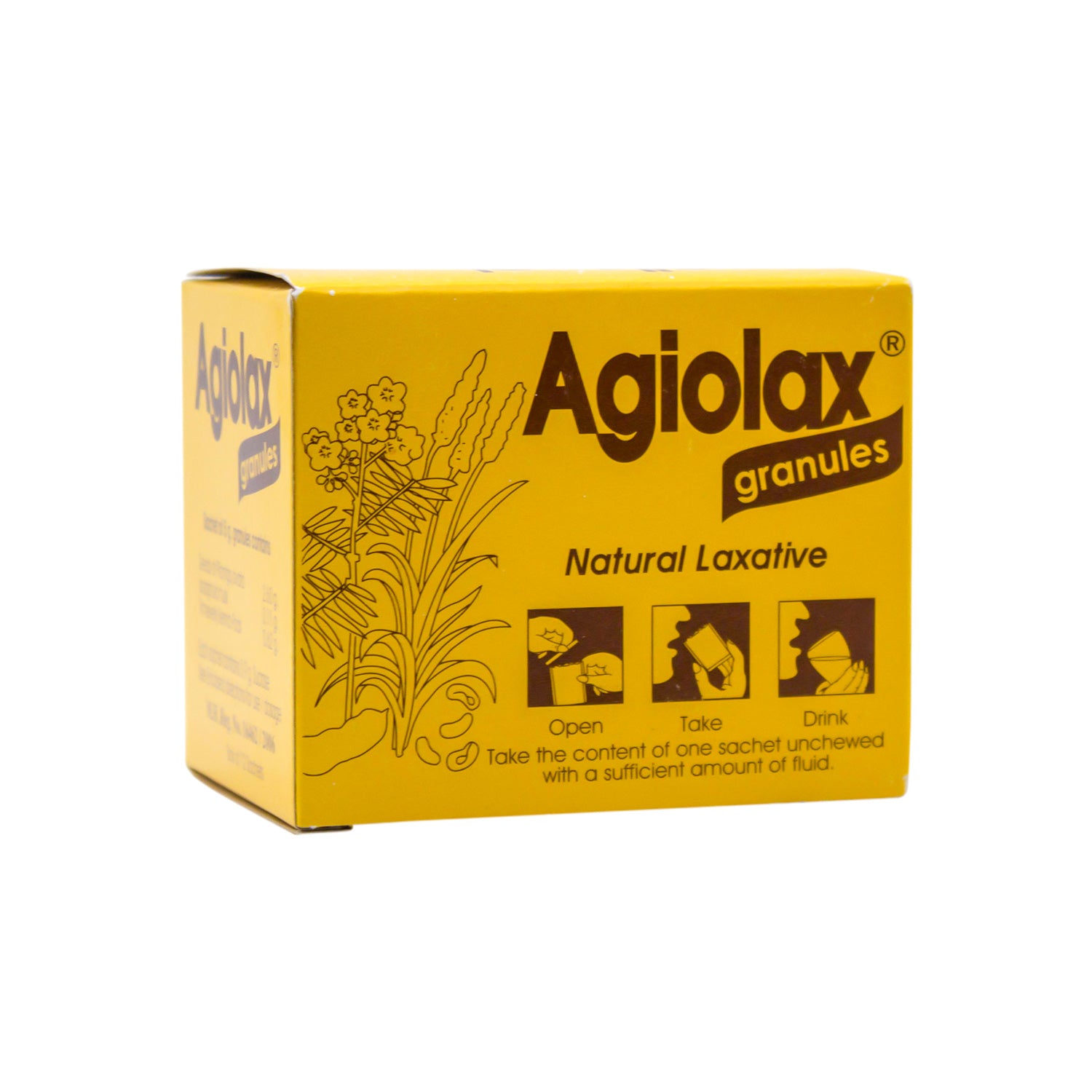 حبيبات أجيولاكس الملين الطبيعي