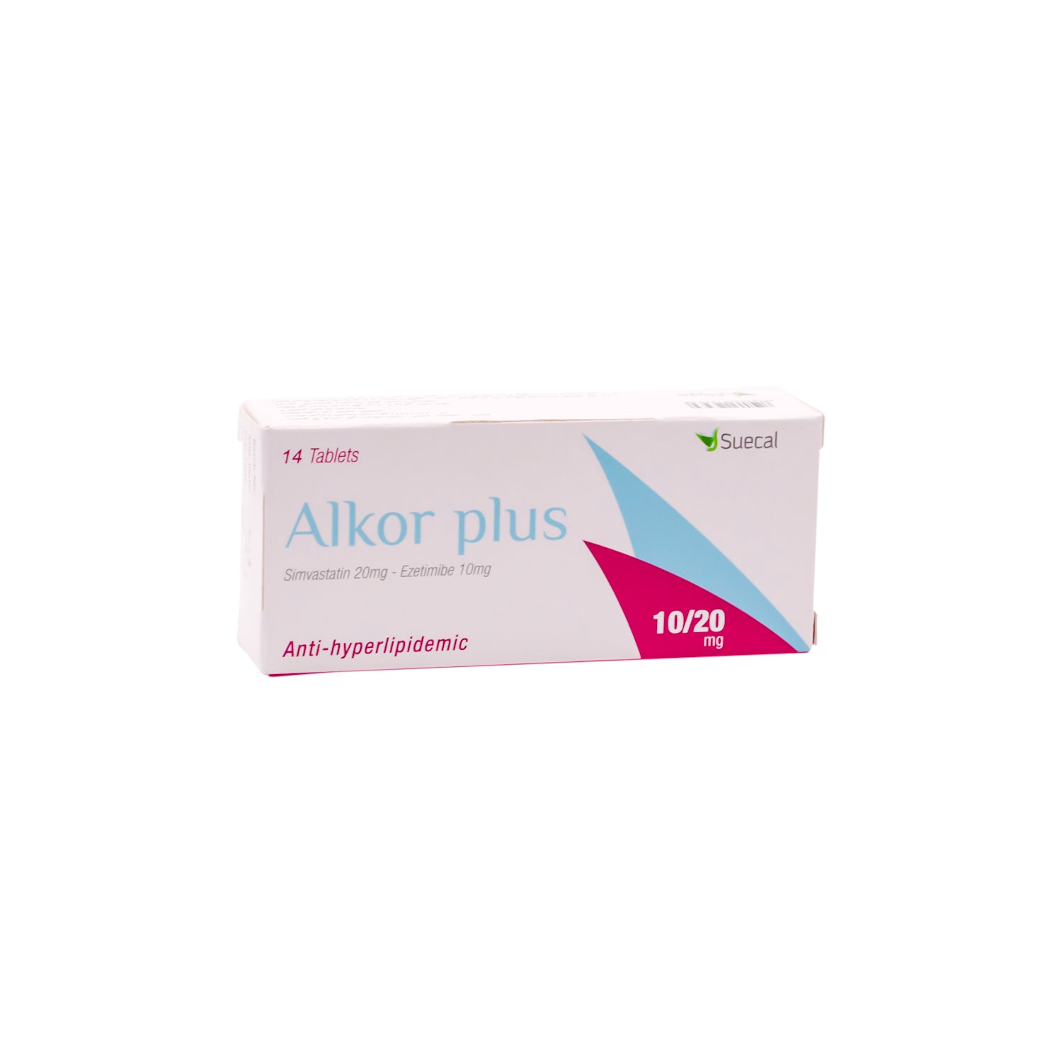 Alkor Plus 20mg Simvastatin & 10mg Ezetimibe Anti-Hyperlipidemic