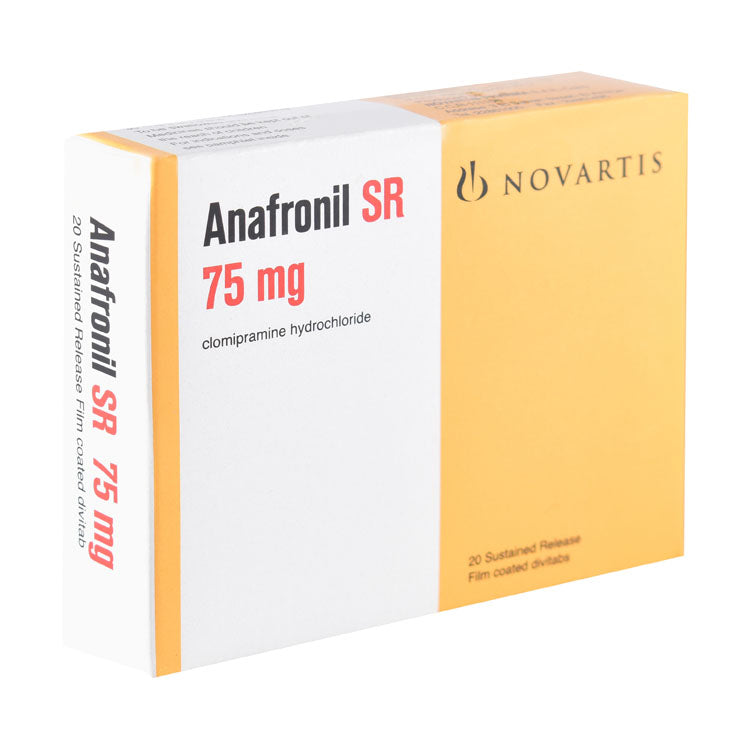 Anafronil SR 75mg Clomipramine Hydrochloride