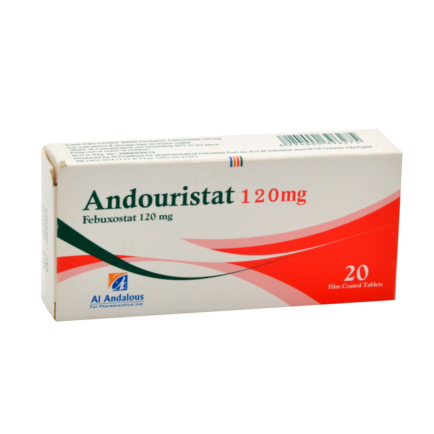 Andouristat 120mg Febuxostat