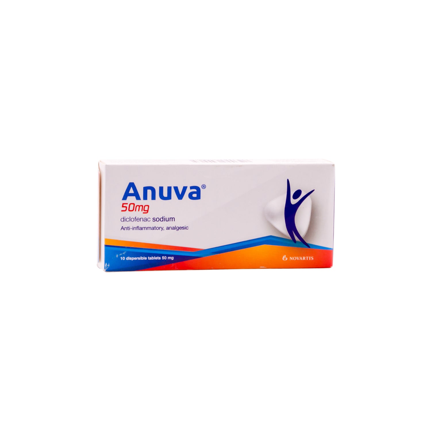 Anuva 50mg Diclofenac Sodium Anti-Inflammatory & Analgesic