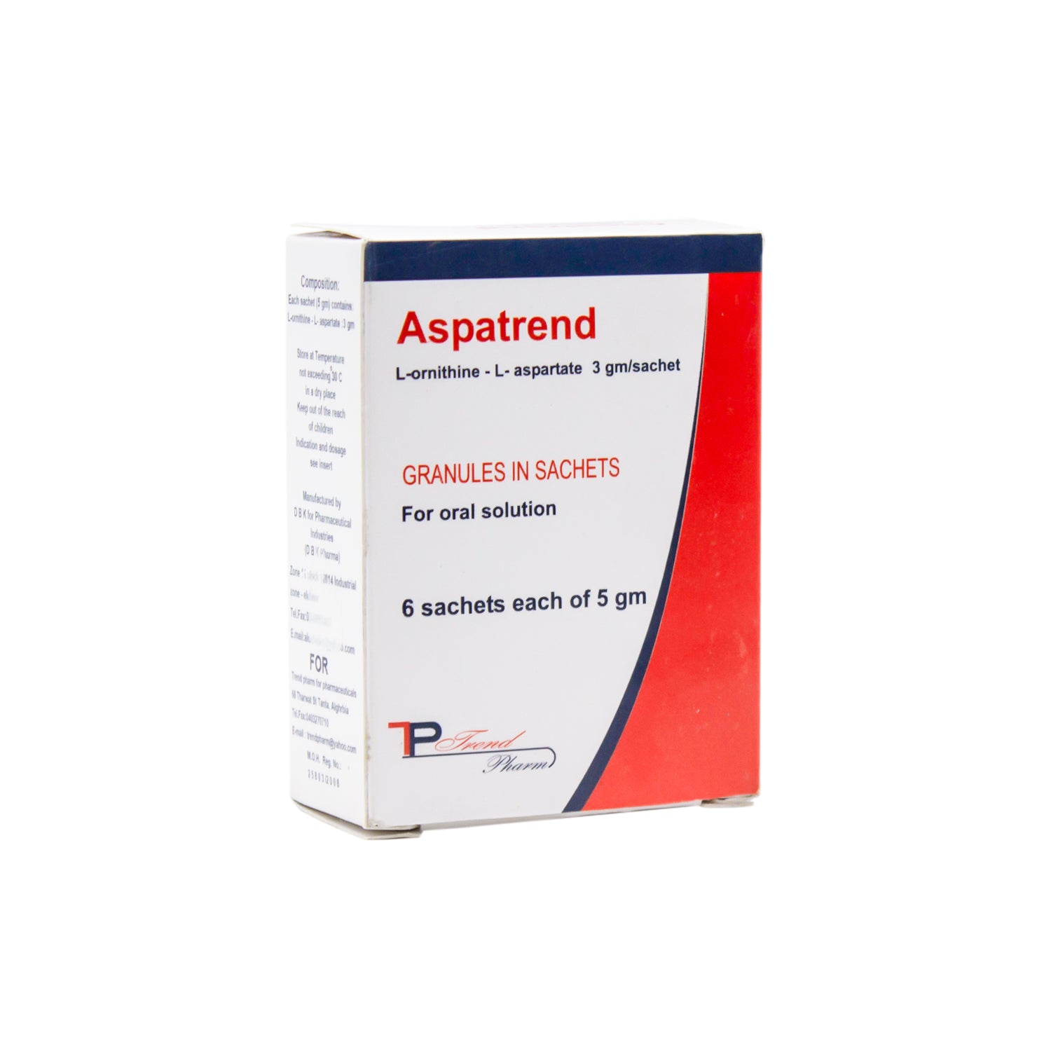 Aspatrend L-Ornithine & L-Aspartate Oral Solution Granules