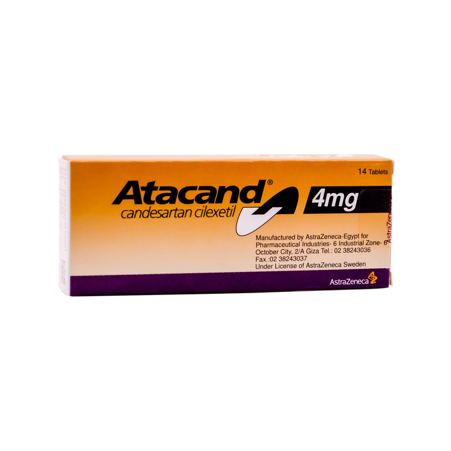 أتاكاند 4 ملغ كانديسارتان سيليكسيتيل